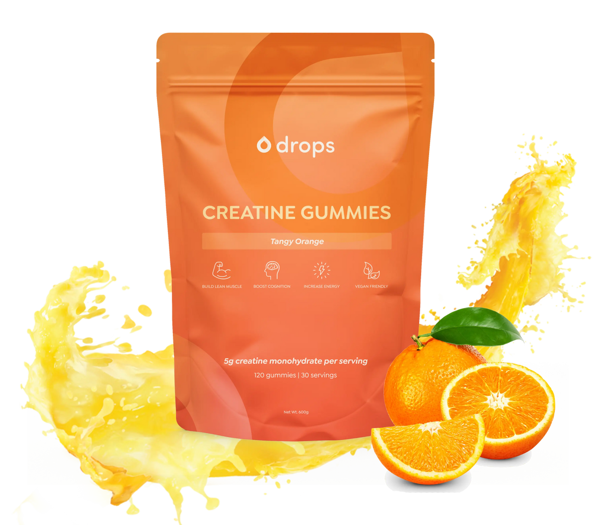 Creatin Cubes Drops Creatine Gummies | Enhance Performance & Wellness Deliciously