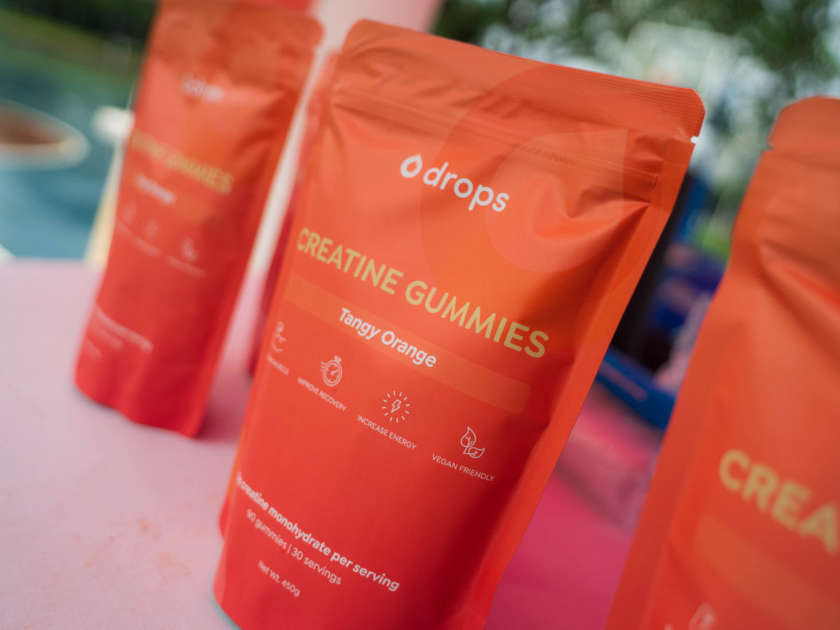 Creatine Gummies — Tangy Orange 🍊