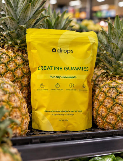 Creatine Gummies — Punchy Pineapple 🍍